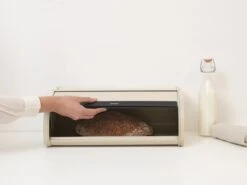 Brabantia Broodtrommel - Met Schuifdeksel - Soft Beige -Thuis Opslag Winkel 1200x900 16