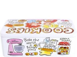 Blond Amsterdam Even Bijkletsen Koektrommel - Blik - 11x20 Cm 9 Blond Amsterdam Even Bijkletsen Koektrommel - Blik - 11x20 Cm -Thuis Opslag Winkel 1200x900 25