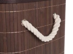 Bamboe Wasmand - Met Extra Waszak Met 2 Vakken - Bruin 7 Bamboe Wasmand - Met Extra Waszak Met 2 Vakken - Bruin -Thuis Opslag Winkel 1200x900 40