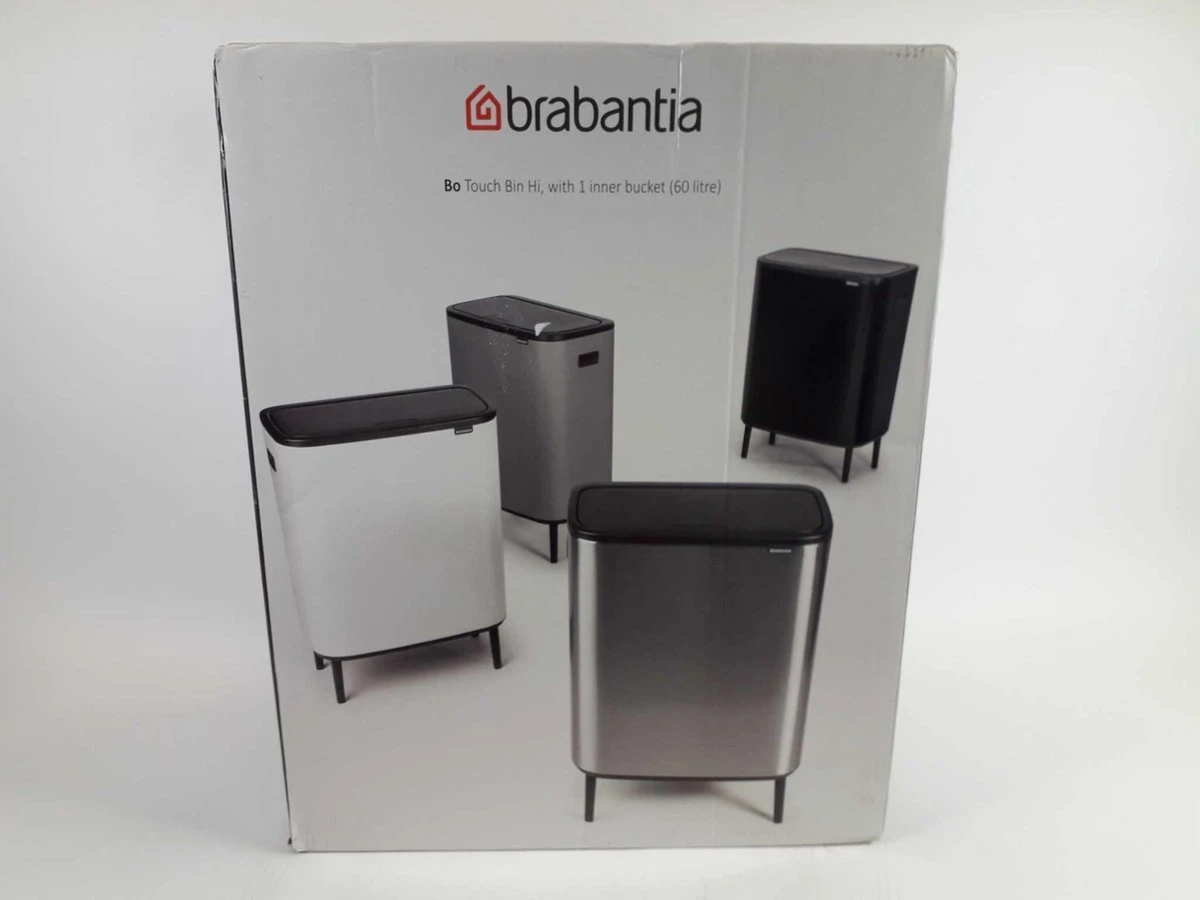 Brabantia - Bo Touch Bin Hi 60 L White 7 Brabantia - Bo Touch Bin Hi 60 L White - Afbeelding 7