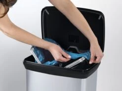 Curver Decobin Prullenbak- 50L - 39x29x72 Cm - Zilver Metallic 36 Curver Decobin Prullenbak- 50L - 39x29x72 Cm - Zilver Metallic -Thuis Opslag Winkel 1200x901 3