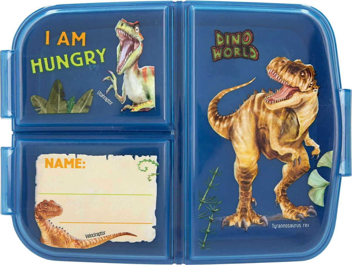 Depesche - Dino World Broodtrommel 2 Depesche - Dino World Broodtrommel - Afbeelding 2