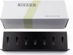 Kruidenrek Lade - Zwart - 4 Laags - Aluminium - Kruidenpotjes Opbergen -Thuis Opslag Winkel 1200x904