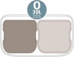 Brabantia Bo Touch Bin Prullenbak - 2 X 30 L - White -Thuis Opslag Winkel 1200x929 1