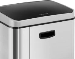 Fromm & Starck Sensor Duo Prullenbak - 60 L - Vierkant