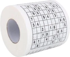 MikaMax Sudoku WC Papier - Sudoku - Iedervel Een Andere Sudoku - Toiletpapier - Puzzels - Puzzel -Thuis Opslag Winkel 1200x975