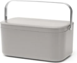Brabantia SinkSide Afvalbakje Aanrecht - 1,8 Liter - Mid Grey -Thuis Opslag Winkel 1200x994 1