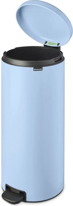 Brabantia NewIcon Prullenbak - 30 L - Dreamy Blue -Thuis Opslag Winkel 428x1200