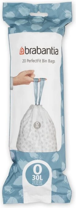 Brabantia PerfectFit Vuilniszakken - 30 L - Code O - 6 Rollen X 20 Stuks -Thuis Opslag Winkel 439x1200