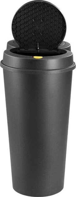 EezyLife Prullenbak - 2 X 25 Liter - Zwart -Thuis Opslag Winkel 466x1200 2