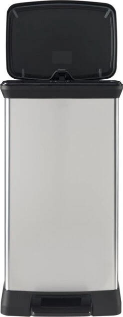 Curver Decobin Prullenbak- 50L - 39x29x72 Cm - Zilver Metallic 30 Curver Decobin Prullenbak- 50L - 39x29x72 Cm - Zilver Metallic -Thuis Opslag Winkel 466x1200