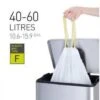 EKO Afvalzakken Type F 40-60 Liter - 6 Rollen Van 12 Zakken