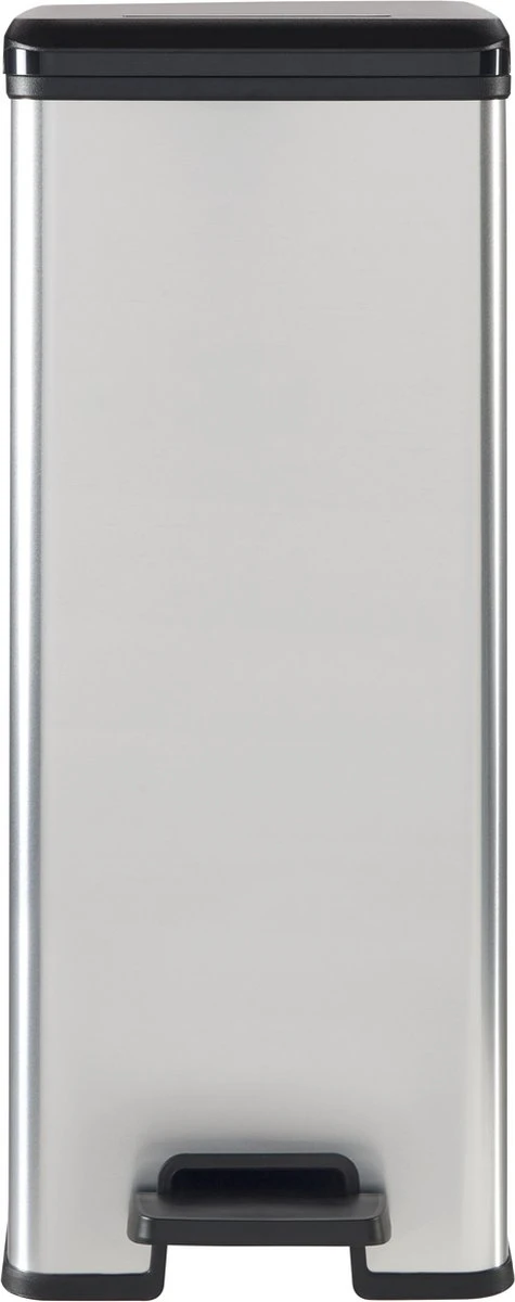 Curver Decobin Slim Prullenbak- 40L - Metallic 12 Curver Decobin Slim Prullenbak- 40L - Metallic - Afbeelding 12