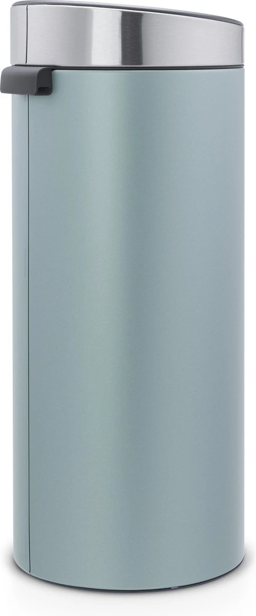 Brabantia Touch Bin Prullenbak - 30 L - Metallic Mint / Matt Steel Fingerprint Proof Deksel 4 Brabantia Touch Bin Prullenbak - 30 L - Metallic Mint / Matt Steel Fingerprint Proof Deksel - Afbeelding 4
