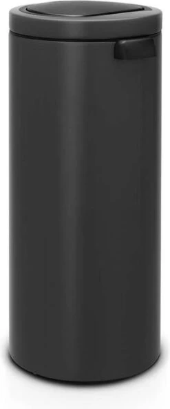 Brabantia Touch Bin Flat Top 30L - Infinite Grey - Met Speciale Structuurlak - Special Edition -Thuis Opslag Winkel 501x1200 3