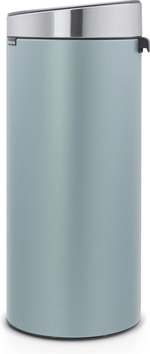 Brabantia Touch Bin Prullenbak - 30 L - Metallic Mint / Matt Steel Fingerprint Proof Deksel 5 Brabantia Touch Bin Prullenbak - 30 L - Metallic Mint / Matt Steel Fingerprint Proof Deksel - Afbeelding 5