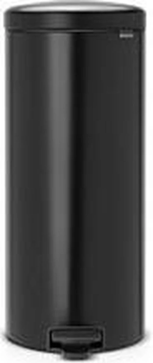 Brabantia NewIcon Prullenbak - 30 L - Matt Black 1 Brabantia NewIcon Prullenbak - 30 L - Matt Black