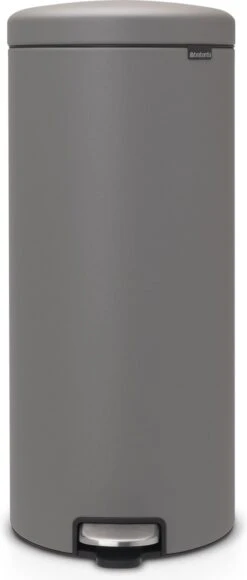 Brabantia NewIcon Prullenbak - 30 L - Mineral Concrete Grey