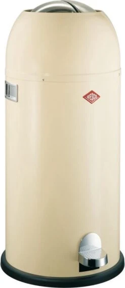 Prullenbak - Wesco Kickmaster Maxi Pedaalemmer - 40 L - Amandel