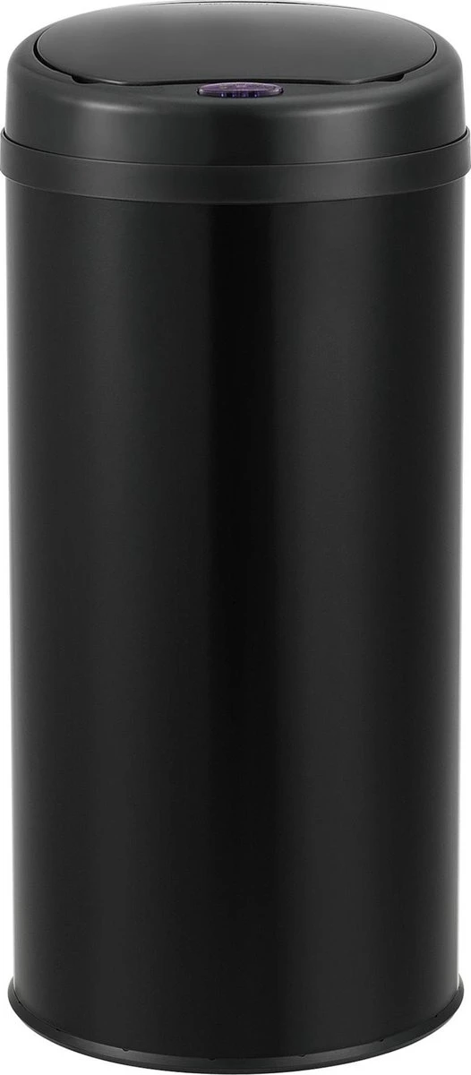 Prullenbak Met Sensor 68xØ30,5 Cm 42 Liter Zwart 2 Prullenbak Met Sensor 68xØ30,5 Cm 42 Liter Zwart - Afbeelding 2