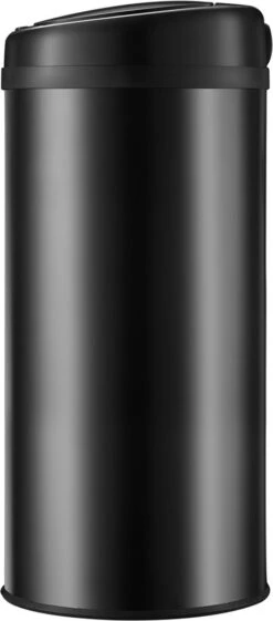Monzana Prullenbak 56 Liter Inhoud - Met Sensor - RVS Zwart -Thuis Opslag Winkel 528x1200 1
