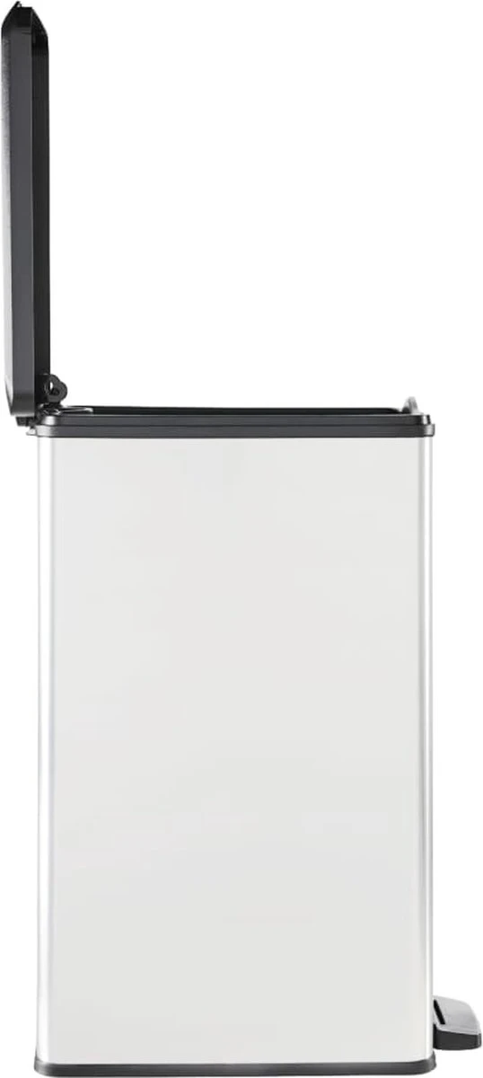 Curver Decobin Slim Prullenbak- 40L - Metallic 19 Curver Decobin Slim Prullenbak- 40L - Metallic - Afbeelding 19