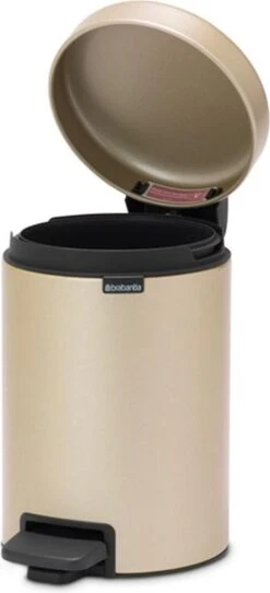 Brabantia NewIcon Prullenbak - 3 L - Metallic Gold -Thuis Opslag Winkel 547x1200
