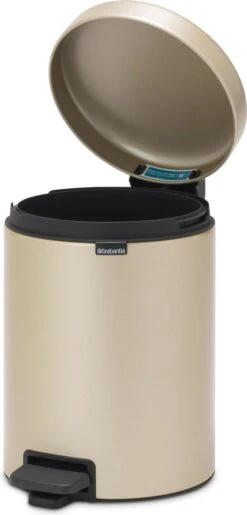 Brabantia NewIcon Prullenbak - 3 L - Metallic Gold -Thuis Opslag Winkel 575x1200