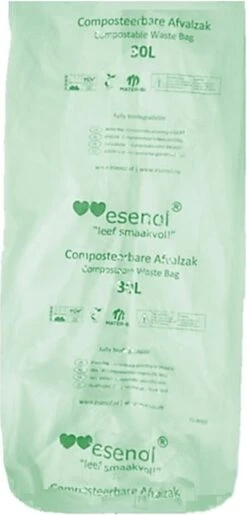 Esenol Composteerbare Afvalzakken 30 Liter 10 Stuks - Biozakken - Biologisch Afbreekbare Afvalzakken – 100% Composteerbare Vuilniszakken - Gft Afvalzakken - Kiemplant Logo 7 Esenol Composteerbare Afvalzakken 30 Liter 10 Stuks - Biozakken - Biologisch Afbreekbare Afvalzakken – 100% Composteerbare Vuilniszakken - Gft Afvalzakken - Kiemplant Logo -Thuis Opslag Winkel 576x1200 1
