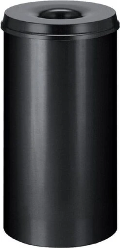 V-part Vlamdovende Prullenbak - 50L - Zwart -Thuis Opslag Winkel 584x1200 4