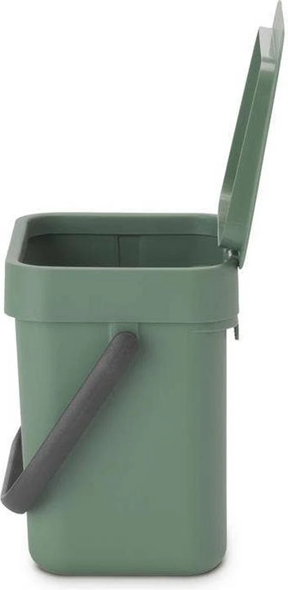 Brabantia Sort & Go Aanrecht Afvalbakje - 3 L - Fir Green 8 Brabantia Sort & Go Aanrecht Afvalbakje - 3 L - Fir Green - Afbeelding 8