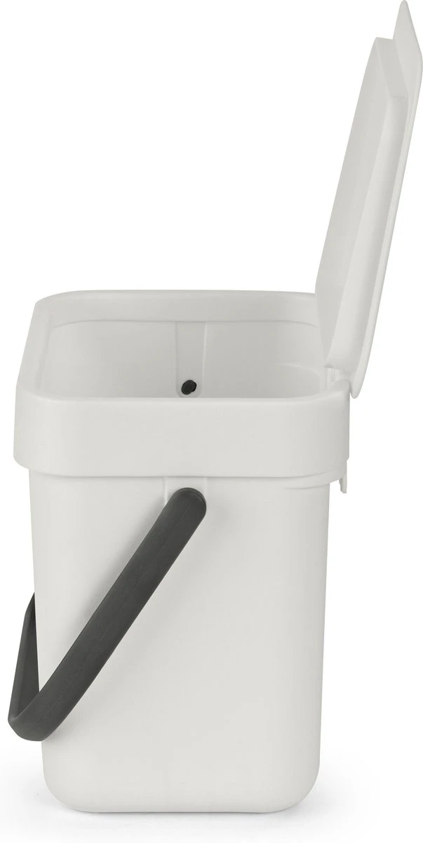 Brabantia Sort & Go Aanrecht Afvalbakje - 3 L - Light Grey 8 Brabantia Sort & Go Aanrecht Afvalbakje - 3 L - Light Grey - Afbeelding 8
