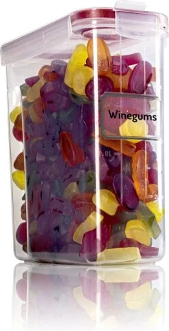 TNM Luxe Luchtdichte Voorraadbussen Set (4x2,5L) – Voorraadpotten - 4 Kleuren -Thuis Opslag Winkel 613x1200 1