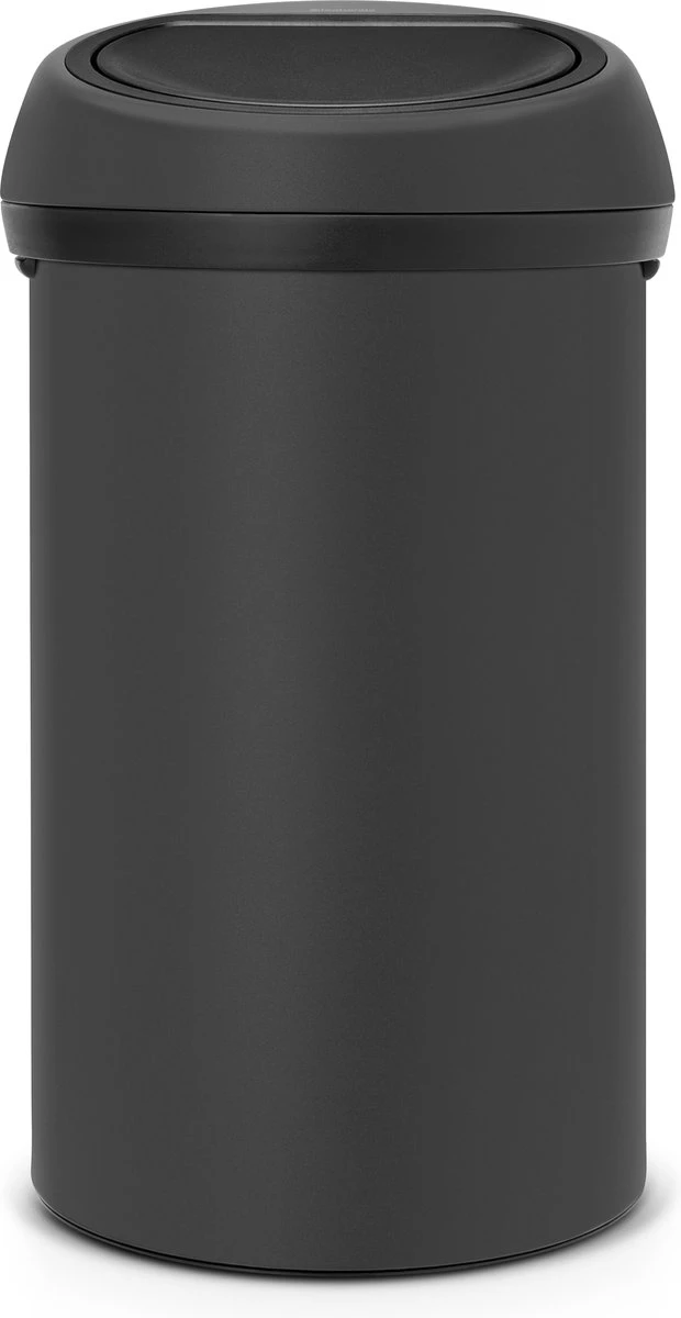 Brabantia Touch Bin Prullenbak - 60 L - Mineral Infinite Grey 1 Brabantia Touch Bin Prullenbak - 60 L - Mineral Infinite Grey