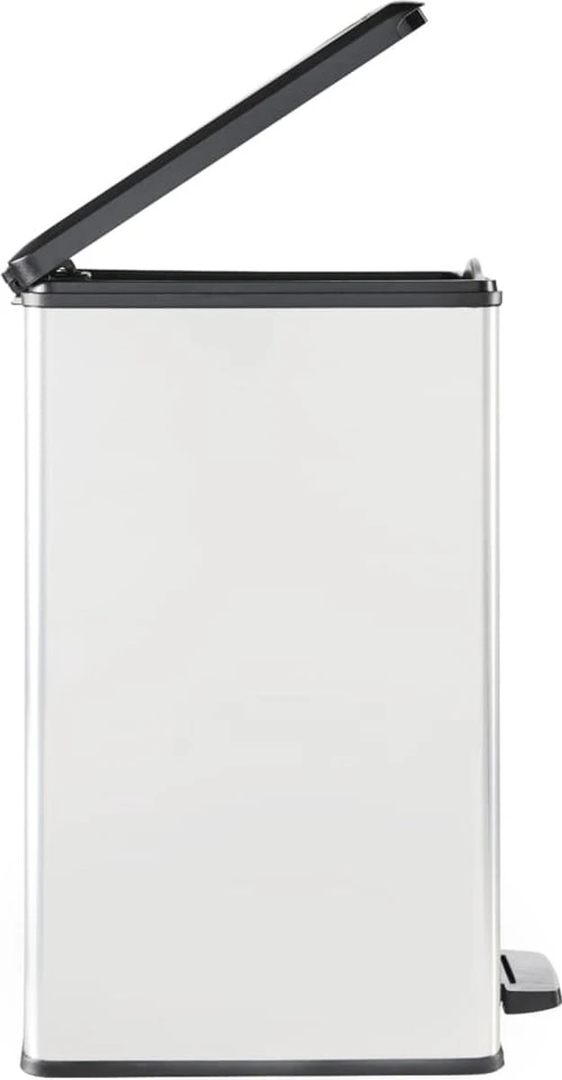Curver Decobin Slim Prullenbak- 40L - Metallic 18 Curver Decobin Slim Prullenbak- 40L - Metallic - Afbeelding 18