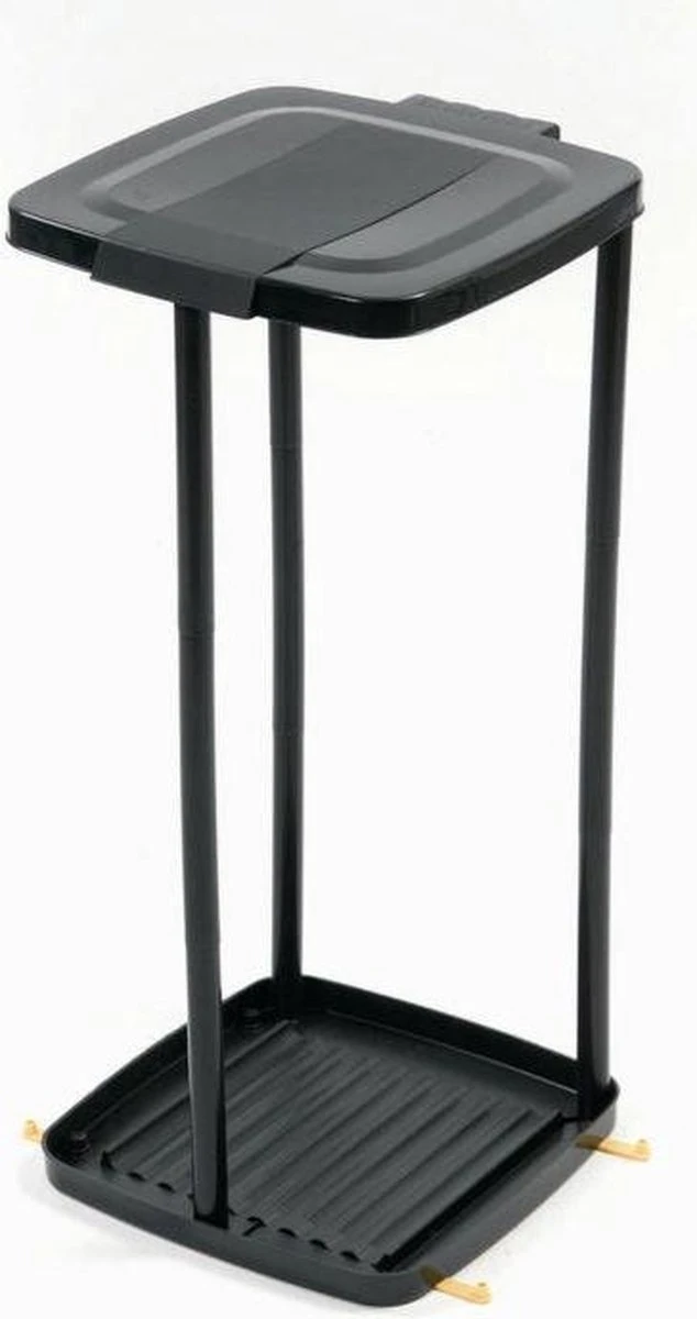 Bo-Camp - Vuilniszakhouder - Ekologica - Demontabel - Zwart 1 Bo-Camp - Vuilniszakhouder - Ekologica - Demontabel - Zwart