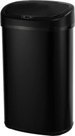 Kitchen Move RVS Prullenbak - 68 Liter - Zwart -Thuis Opslag Winkel 664x1200 1