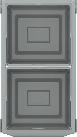 GROHE Inbouw Prullenbak - 2 Afvalbakken (2x15L) - 40855000 -Thuis Opslag Winkel 677x1200 3