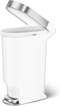 Afvalemmer, Slim, 40 Liter, Wit - Simplehuman 11 Afvalemmer, Slim, 40 Liter, Wit - Simplehuman -Thuis Opslag Winkel 685x1200 1