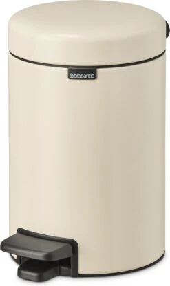 Brabantia NewIcon Prullenbak - 3 L - Soft Beige -Thuis Opslag Winkel 712x1200 1