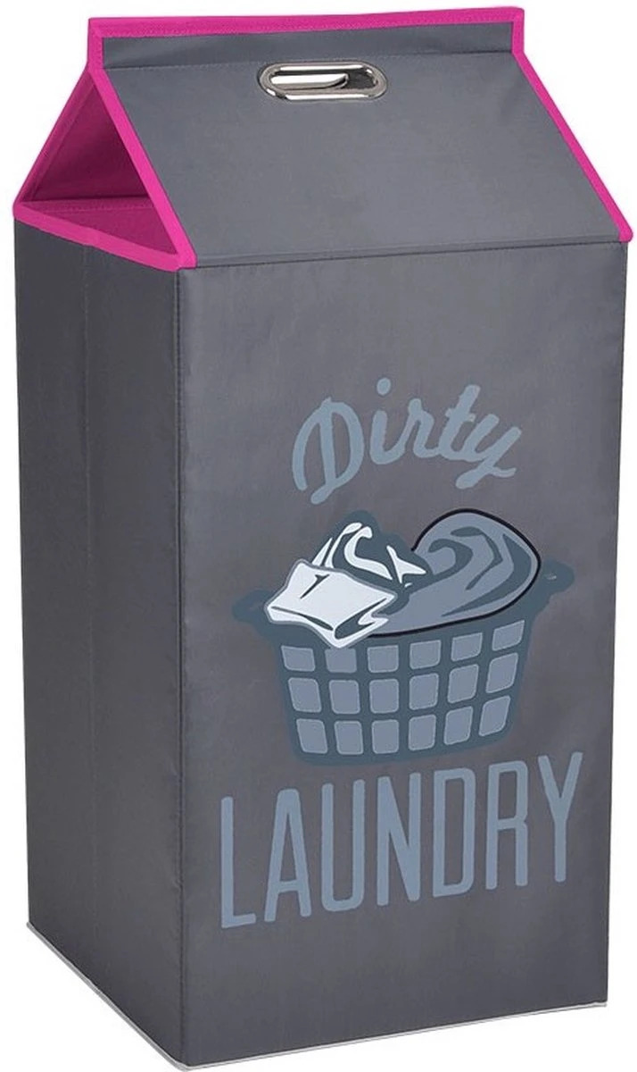 Opvouwbare Wasmand Met Deksel En Handvatten 1 Opvouwbare Wasmand Met Deksel En Handvatten