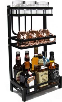 Chefs Cuisine Kruidenrek - Kruidenrek Staand - Keukenrek - Aanrecht Organiser - Bureau Organizer - Keuken Organizers - Roestvrij Staal -Thuis Opslag Winkel 730x1200