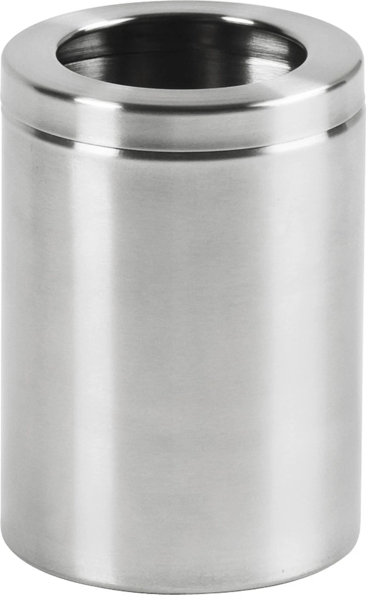 V-Part Tafel Prullenbakje - 2 L - Mat RVS 1 V-Part Tafel Prullenbakje - 2 L - Mat RVS