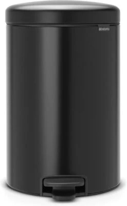 Brabantia NewIcon Prullenbak - 20 L - Matt Black