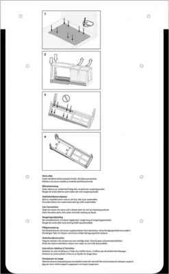 Stala 2 PK Inbouw Prullenbak - 20 L - Wit -Thuis Opslag Winkel 740x1200 3