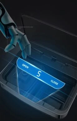 4cookz® Smart Waste Black Prullenbak Afvalscheiding Met Sensor 72 Ltr -Thuis Opslag Winkel 763x1200 3