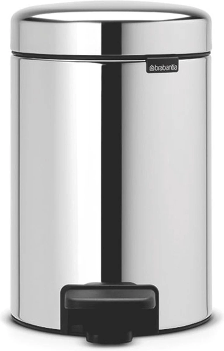 Brabantia NewIcon Prullenbak - 3 L - White 10 Brabantia NewIcon Prullenbak - 3 L - White - Afbeelding 10