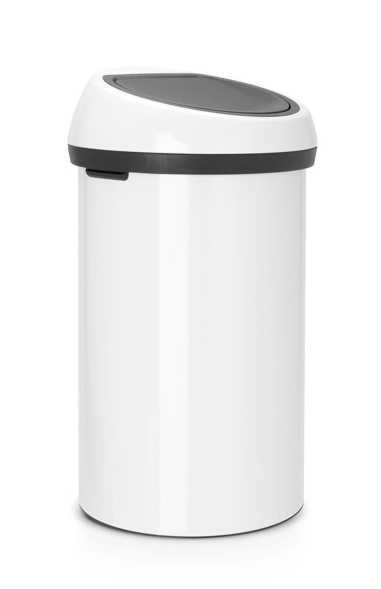Brabantia Touch Bin Prullenbak - 60 L - White 5 Brabantia Touch Bin Prullenbak - 60 L - White - Afbeelding 5