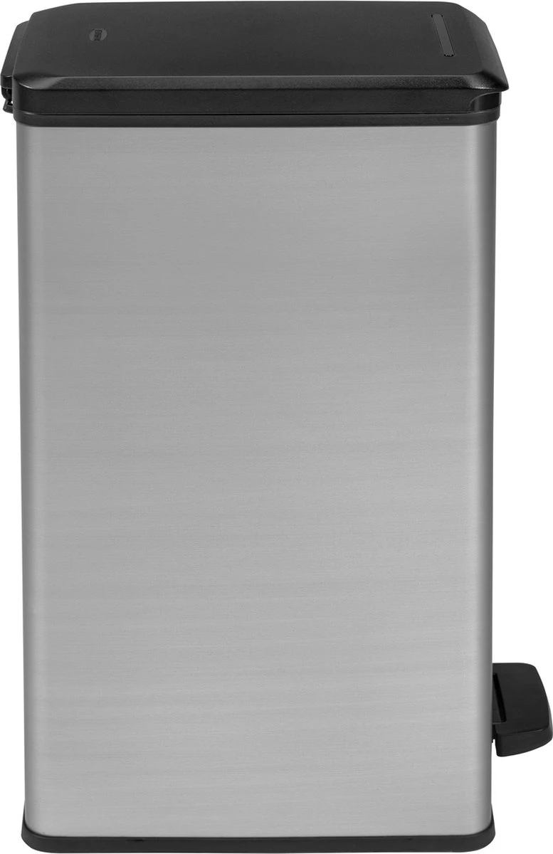 Curver Decobin Slim Prullenbak- 40L - Metallic 10 Curver Decobin Slim Prullenbak- 40L - Metallic - Afbeelding 10