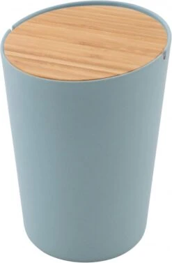 POINT-VIRGULE - Keukenhulpen - Afvalbakje Mist Blauw